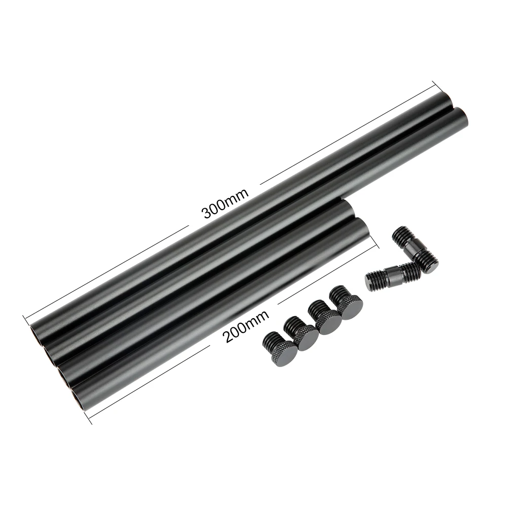 Niceyrig 50cm /20 inch Alloy Rod 15mm Follow Focus Rig Cage Rod Rail 15mm Rail Rod Camera, Black
Niceyrig 50cm /20 inch Alloy Rod 15mm Follow Focus Rig Cage Rod Rail 15mm Rail Rod Camera, Black