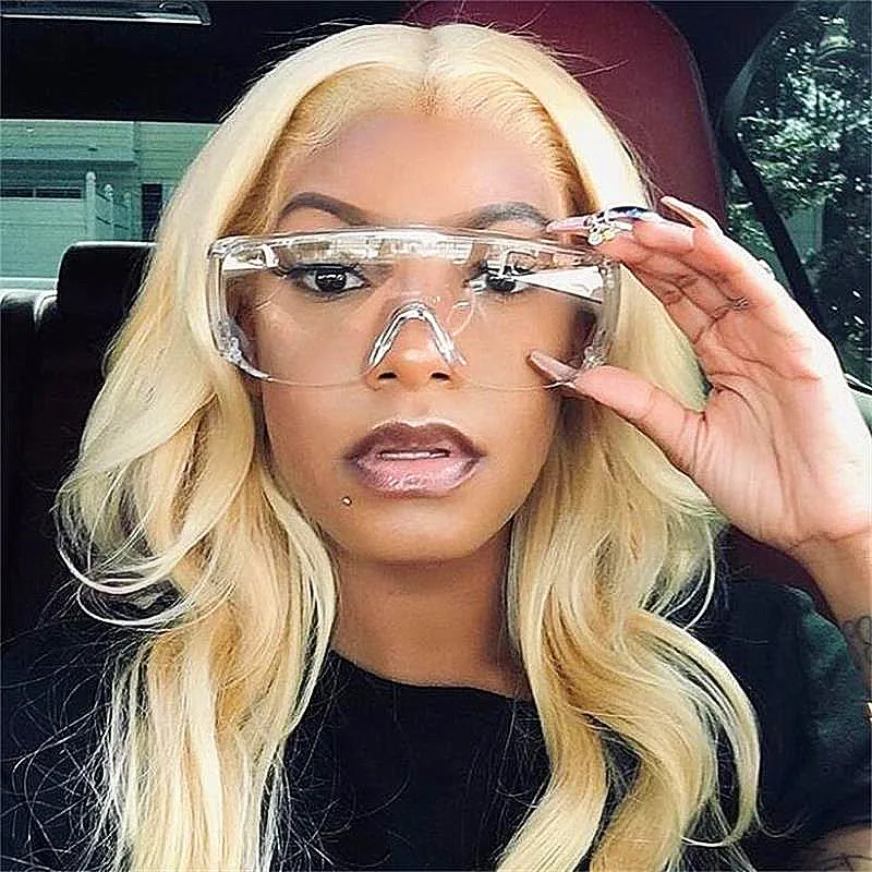 2020 New Women Men Working Driving Glasses Transparent Lens Oversized Sunglasses UV400 Windproof Goggles Sunglasses 
2020 New Women Men Working Driving Glasses Transparent Lens Oversized Sunglasses UV400 Windproof Goggles Sunglasses