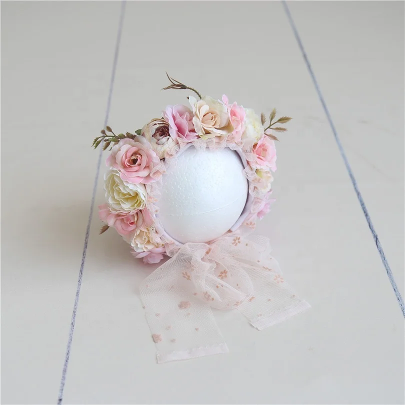 Vintage Pink Flower Bonnet Newborn Garden Girl Hat Photography Props Handmade Knit Newborn Flower Hat For Photo Shoot Props
Vintage Pink Flower Bonnet Newborn Garden Girl Hat Photography Props Handmade Knit Newborn Flower Hat For Photo Shoot Props