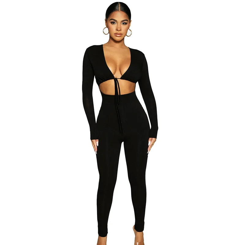 LvCong lace up hollow out gym sporting playsuit women one piece long sleeve tops bodysuit jumpsuit nylon spandex
LvCong lace up hollow out gym sporting playsuit women one piece long sleeve tops bodysuit jumpsuit nylon spandex