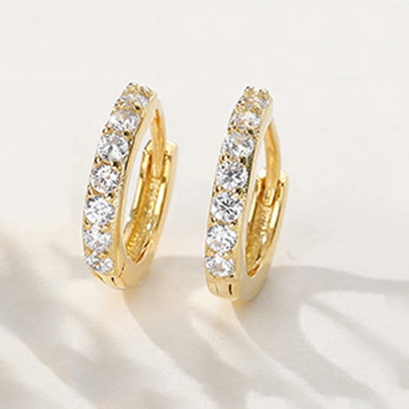 fashion jewellery 925 sterling silver minimalist mini crystal huggies earrings women daily wear
fashion jewellery 925 sterling silver minimalist mini crystal huggies earrings women daily wear