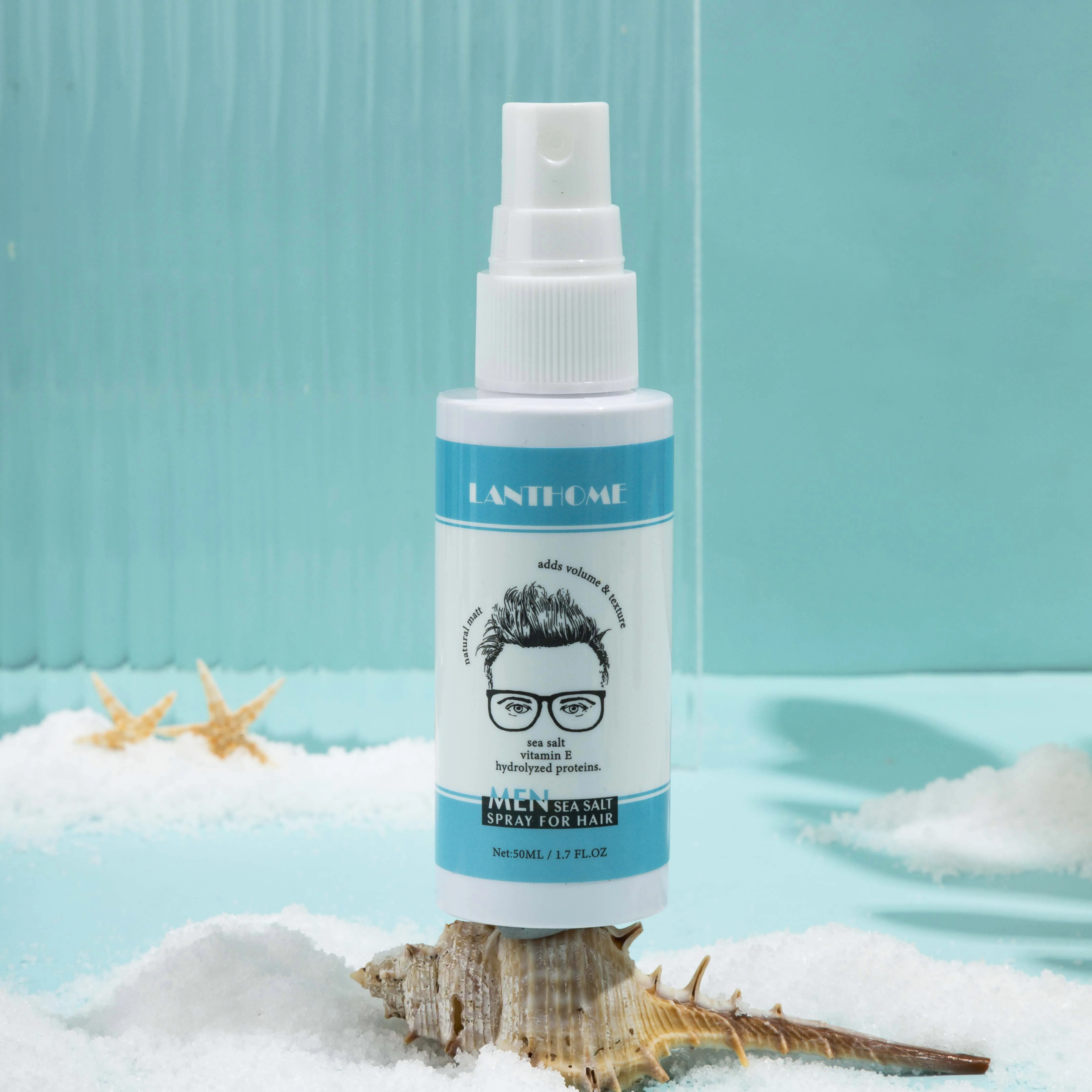 Lanthome Private Label Custom your logo natural Vitamin E sea salt for hair Men sea salt spray for hair
Lanthome Private Label Custom your logo natural Vitamin E sea salt for hair Men sea salt spray for hair