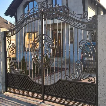 Discount Cheap Modern House Wrought Iron Main Gates Designs Simple Gate