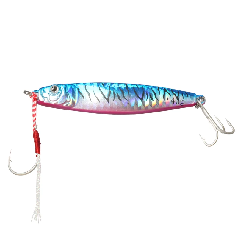 Hot sell 40g 7.5cm hard bait luminous squid lure jigging lure metal slow jigging lure, 5colors
Hot sell 40g 7.5cm hard bait luminous squid lure jigging lure metal slow jigging lure, 5colors