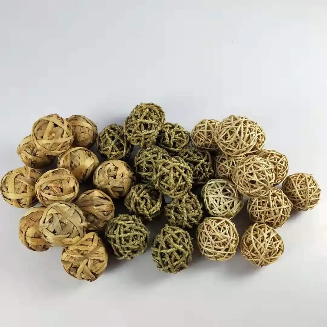 Straw rope cat ball toy all kinds of pet toy ball willow woven rattan craft decorative ball, Natural
Straw rope cat ball toy all kinds of pet toy ball willow woven rattan craft decorative ball, Natural