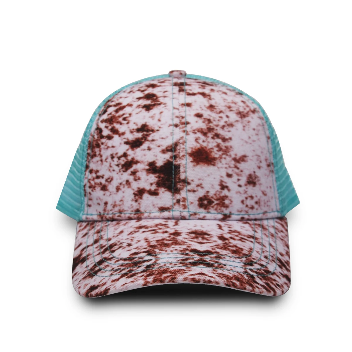 Wholesale Brown Cow Print And Blue Net Baseball Hat Custom Logo Ponytail Hat Adjustable Mesh Hat for Women Men DOM1031116
Wholesale Brown Cow Print And Blue Net Baseball Hat Custom Logo Ponytail Hat Adjustable Mesh Hat for Women Men DOM1031116