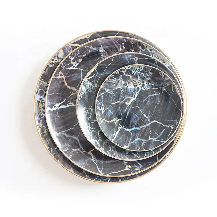 Luxury Style Dinnerware Ceramic Black marble design dinnerware Set For Banquet Event Party
Luxury Style Dinnerware Ceramic Black marble design dinnerware Set For Banquet Event Party
