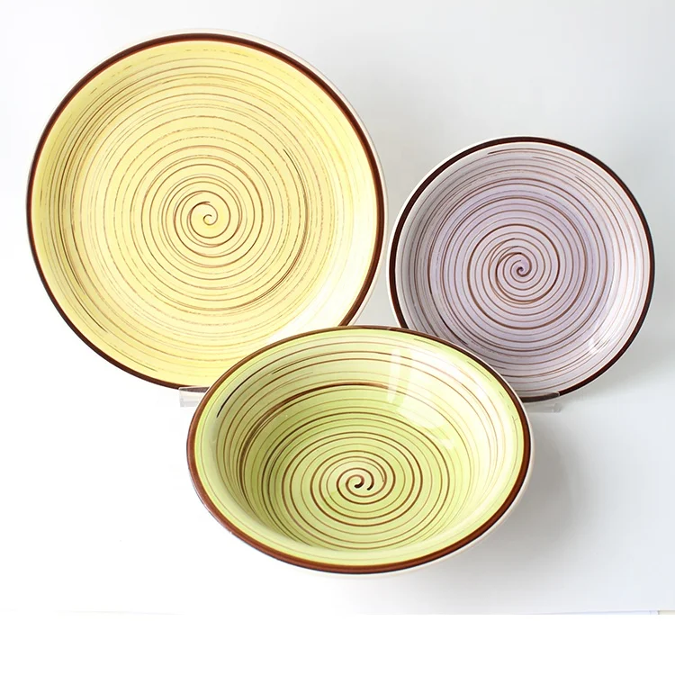 Handpainted stoneware ceramic noritake dinnerware handmade ceramic plate melamine tableware
Handpainted stoneware ceramic noritake dinnerware handmade ceramic plate melamine tableware