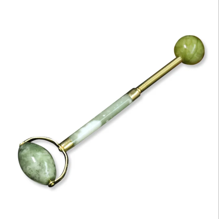 hot sale natural Xiuyan big jade roller in Multi-Functional guasha slimming facial massager anti aging jade roller, Green xiuyan
hot sale natural Xiuyan big jade roller in Multi-Functional guasha slimming facial massager anti aging jade roller, Green xiuyan
