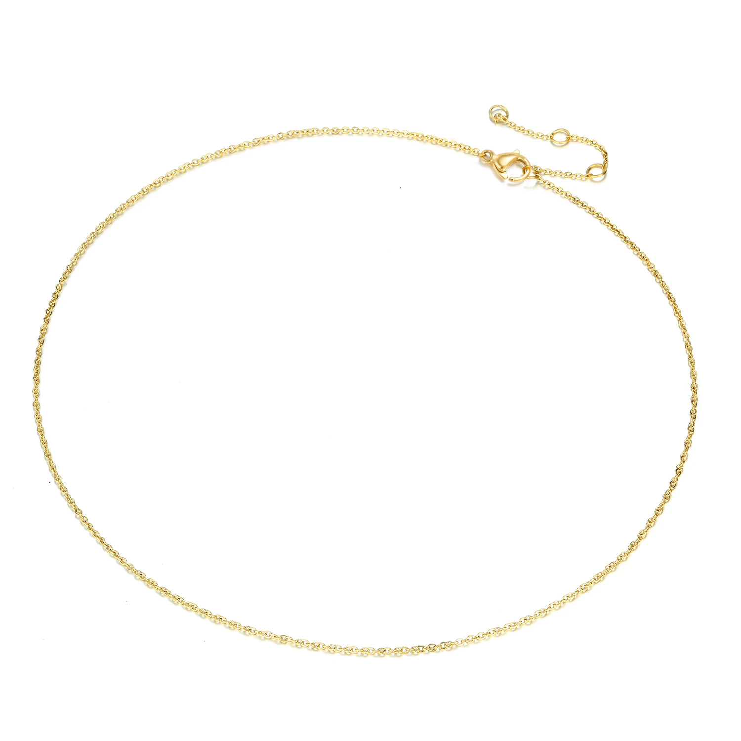 New Arrival Good Quality Unisex Collar Gold Jewelry Gold Cable Chains Necklace Stainless Steel Link Chain Necklace, Silver/gold/rose gold
New Arrival Good Quality Unisex Collar Gold Jewelry Gold Cable Chains Necklace Stainless Steel Link Chain Necklace, Silver/gold/rose gold