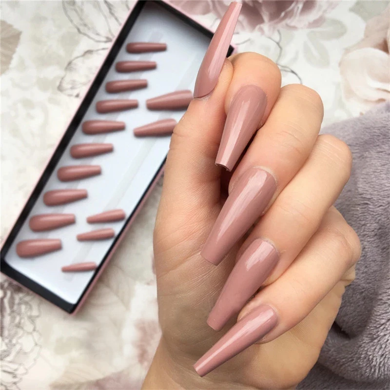 500Pcs/Bag Long Ballerina Acrylic Nails Vendor Candy Color Long Coffin Press on False Nails Full Cover Whosale Nail Vendor
500Pcs/Bag Long Ballerina Acrylic Nails Vendor Candy Color Long Coffin Press on False Nails Full Cover Whosale Nail Vendor