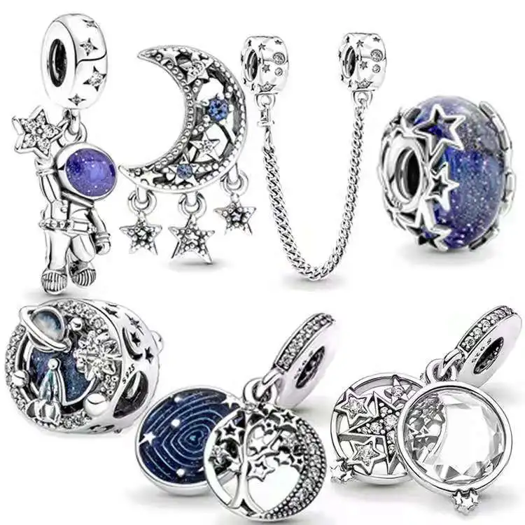 Jewelry 2021 New 925 Silver Original Glamour Astronaut Star Master Applies To The Bracelet
Jewelry 2021 New 925 Silver Original Glamour Astronaut Star Master Applies To The Bracelet