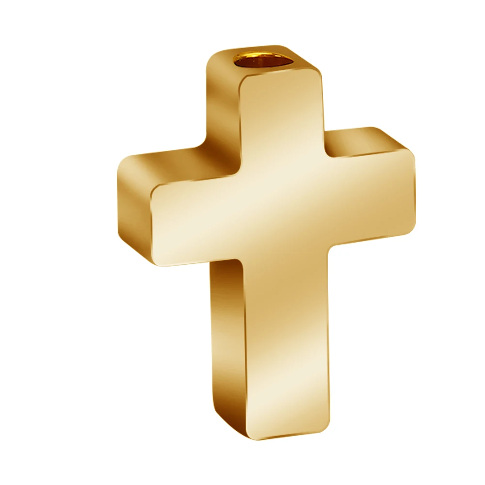 Stainless Steel Mirror Polished Cross Pendants and Charms For Necklace Bracelet, Gold / black
Stainless Steel Mirror Polished Cross Pendants and Charms For Necklace Bracelet, Gold / black