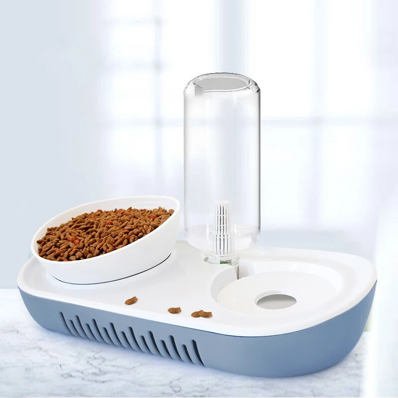 High Quality Pet Bowl Wholesale Dual Use Feeding Bowl Automatic Drinking Fountain Two In One Cat Dog Food Bowl
High Quality Pet Bowl Wholesale Dual Use Feeding Bowl Automatic Drinking Fountain Two In One Cat Dog Food Bowl
