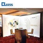 Portable Booth Show Booth Design Aluminum Extrusion Portable LED Trade Show Booth 10x10