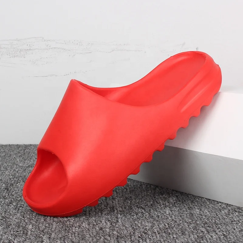 

Custom Original best price suka Yeezy Slides Slippers Womens Red Yeezy Inspired Slides