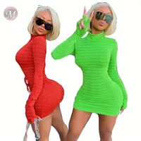 9121210 hot selling sexy O neck long sleeve solid color plaid sheath Bodycon Party Ladies Dress Fashion
9121210 hot selling sexy O neck long sleeve solid color plaid sheath Bodycon Party Ladies Dress Fashion