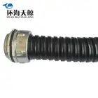 Plastic Hot dip galvanized hose flexible metal conduit optical fiber cable conduits