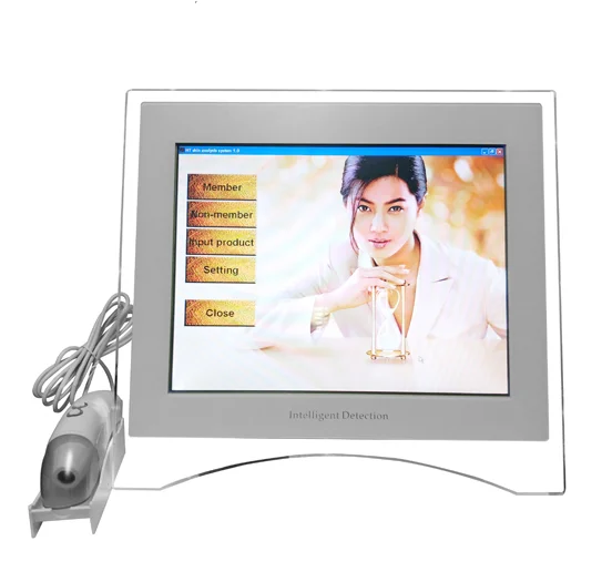 Touch screen skin analyzer camera/skin scope analyzer/skin scanner analyzer, White
Touch screen skin analyzer camera/skin scope analyzer/skin scanner analyzer, White