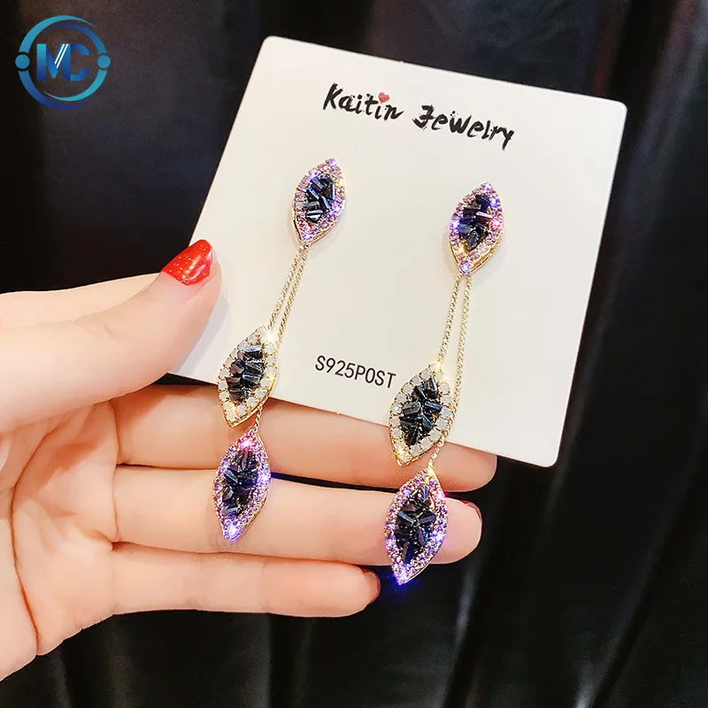 S925 Sterling Silver Pins Eyes Earrings Fashion Long Drop Earrings Women's Fashion Earrings Trend 2021
S925 Sterling Silver Pins Eyes Earrings Fashion Long Drop Earrings Women's Fashion Earrings Trend 2021