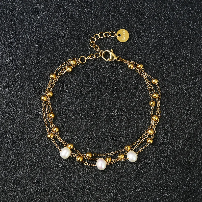 Wholesale freshwater pearl men agate jewelry female gifts 18k gold cross hammer stainless steel jewelry bracelet
Wholesale freshwater pearl men agate jewelry female gifts 18k gold cross hammer stainless steel jewelry bracelet