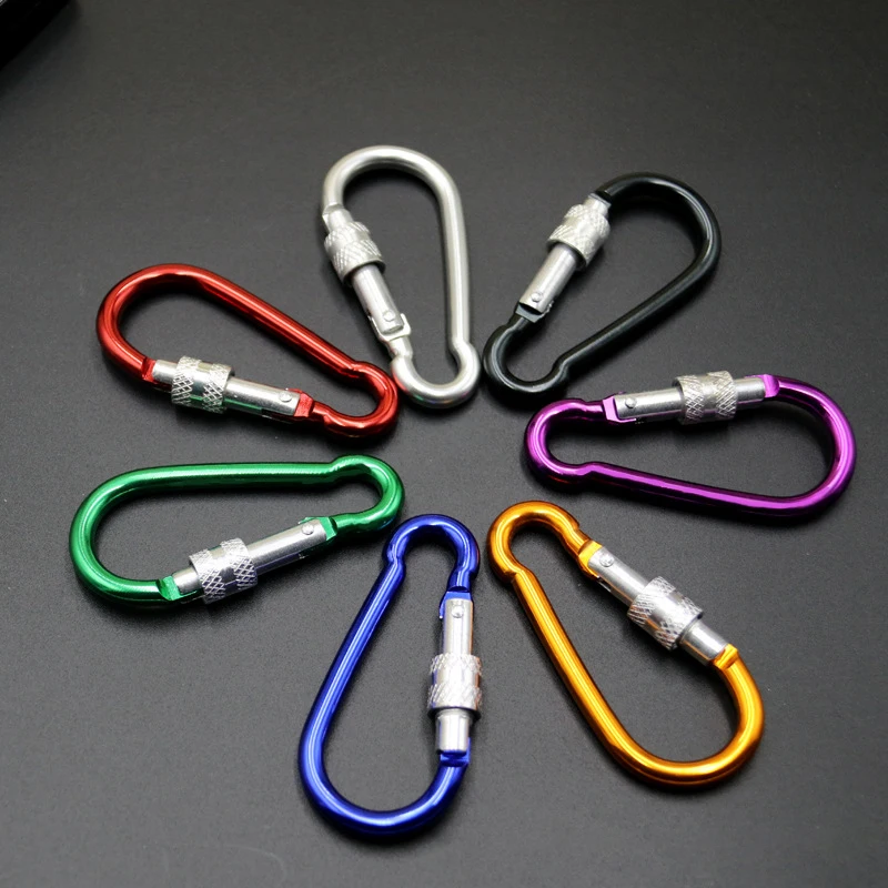wholesale high quality 8# big size colorful aluminium carabiner snap hook for hiking
wholesale high quality 8# big size colorful aluminium carabiner snap hook for hiking
