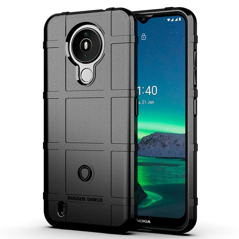 Original Designed Silicone Cell Phone Case military hardness shockproof back cover case For Nokia 1.4, 4 colors
Original Designed Silicone Cell Phone Case military hardness shockproof back cover case For Nokia 1.4, 4 colors