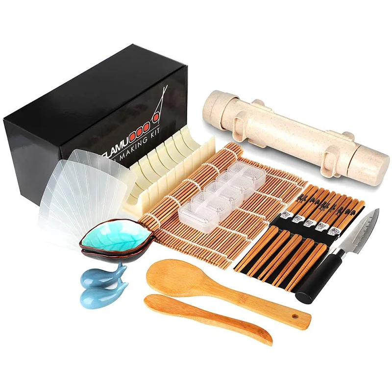 21 in 1 Sushi Bazooka Roller Kit Professional Upgrade Super Durable Space Mold Food Grade Plastic Sushi Kit
21 in 1 Sushi Bazooka Roller Kit Professional Upgrade Super Durable Space Mold Food Grade Plastic Sushi Kit