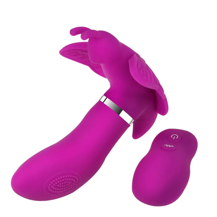 High Quality Strap On Dildo For Women Remote Control Butterfly Vibrator