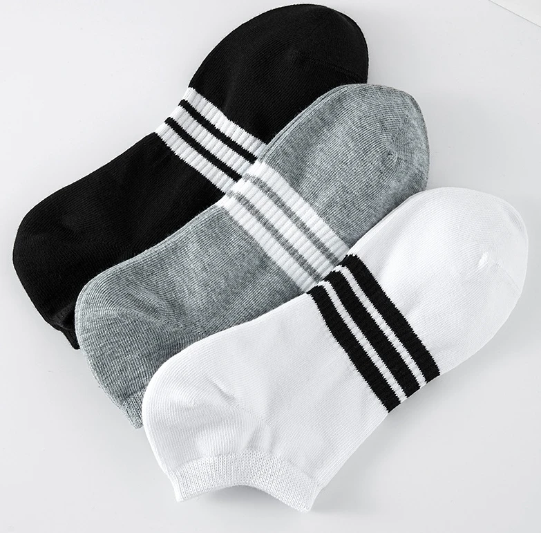 2023 Men Socks Cotton Summer Street Casual Sport Thin Striped Short Ankle Unisex Wear Double Color Wholesale Price Custom Logo
2023 Men Socks Cotton Summer Street Casual Sport Thin Striped Short Ankle Unisex Wear Double Color Wholesale Price Custom Logo