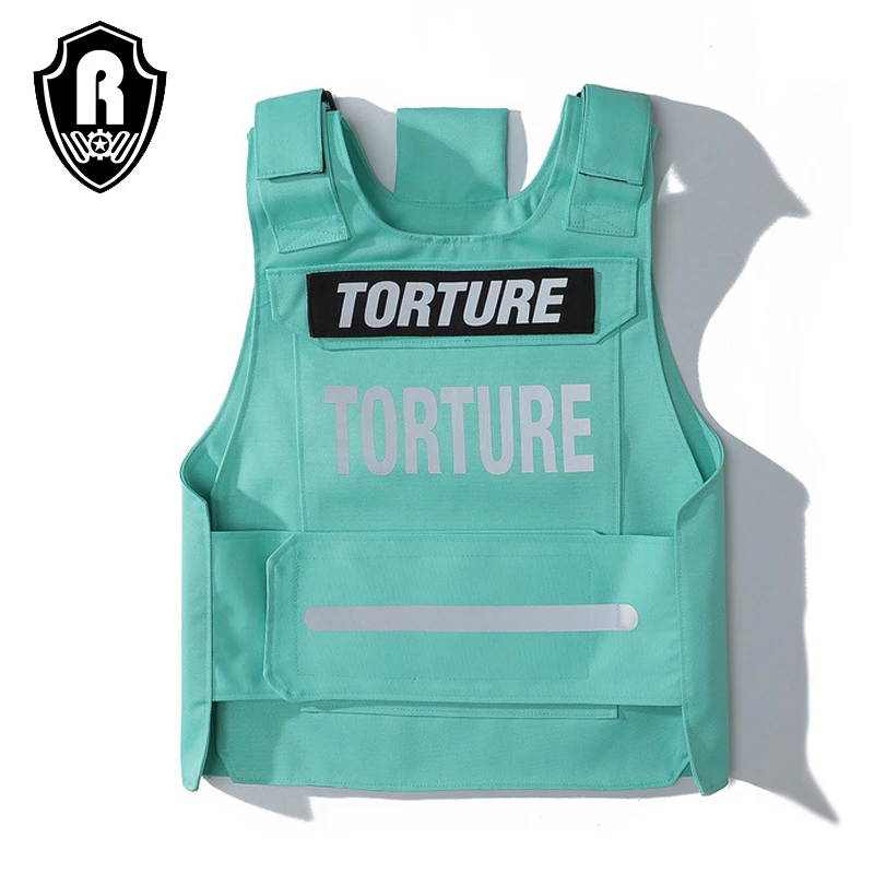 TORTURE Coat TEEN TOP TANK Tactical Vest Men Lil Durk Tops Torture Vest Tees Tank Tops Dancer tyga Vest
TORTURE Coat TEEN TOP TANK Tactical Vest Men Lil Durk Tops Torture Vest Tees Tank Tops Dancer tyga Vest