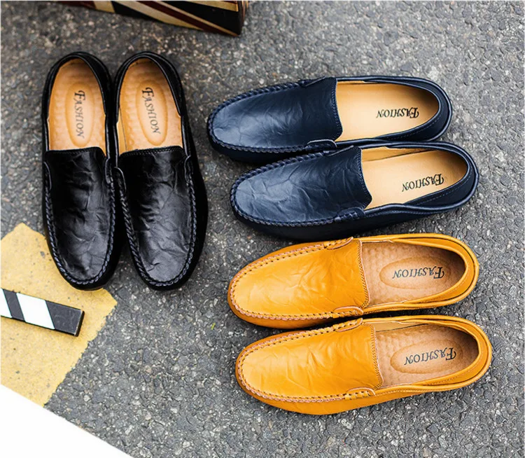 new arrived wholesale big size shoes maleflat boat lazy slip on footwear casual OEM custom boy cheap men cow PU leather loafers, Black,white ,blue
new arrived wholesale big size shoes maleflat boat lazy slip on footwear casual OEM custom boy cheap men cow PU leather loafers, Black,white ,blue