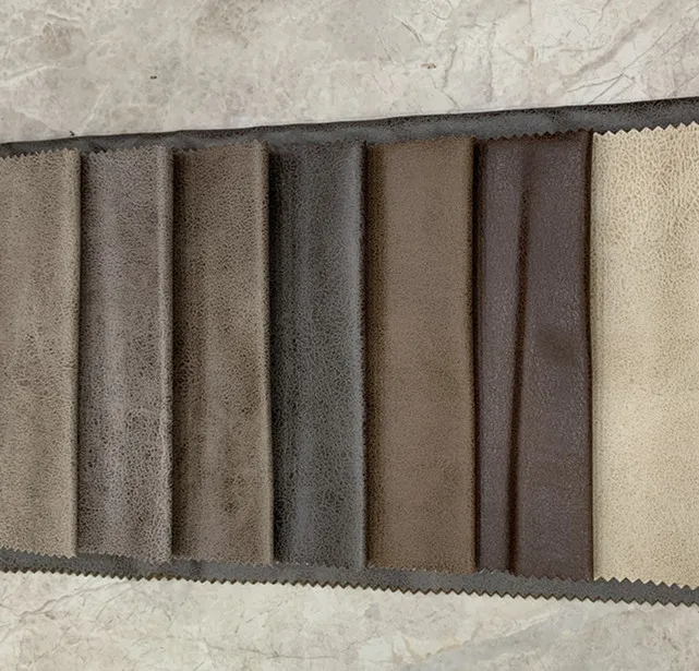 artificial leather bronzing new designs for sofa fabric