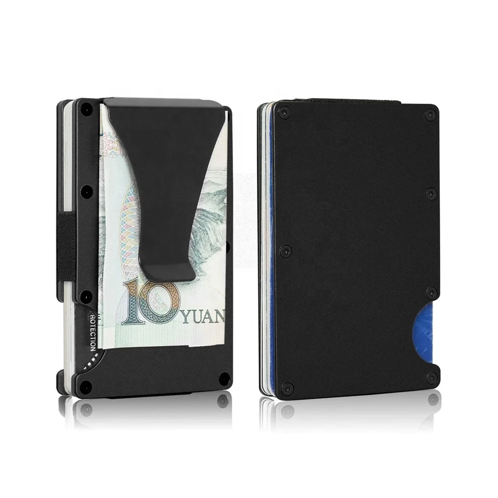 Credit Card Wallet Front Pocket Minimalist Business Credit Card Holder, Slim RFID Blocking Aluminum Card Holder
Credit Card Wallet Front Pocket Minimalist Business Credit Card Holder, Slim RFID Blocking Aluminum Card Holder