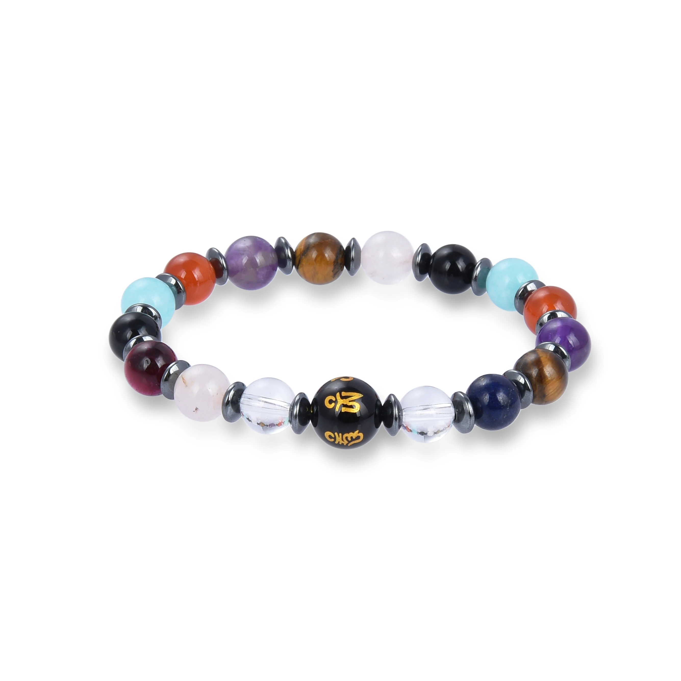 New fashion natural stone bracelet jewelry seven charka bracelets women bead bracelet set
New fashion natural stone bracelet jewelry seven charka bracelets women bead bracelet set