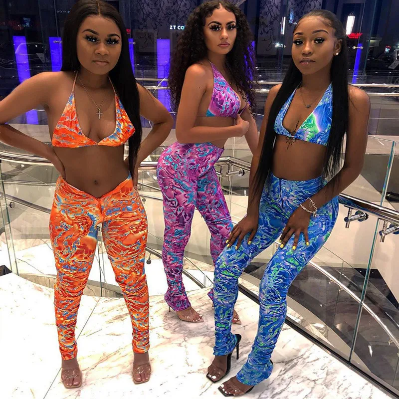 X106C Wholesale 2021 Summer Hot Women Sale Wear Fashion High Waist Wide Leg Pants Vest Casual Sports Suit 2 piece pant set women
X106C Wholesale 2021 Summer Hot Women Sale Wear Fashion High Waist Wide Leg Pants Vest Casual Sports Suit 2 piece pant set women