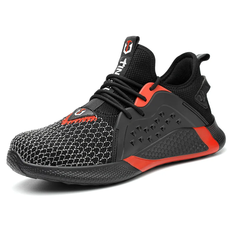 2020 New Lightweight Sneakers Cushioning Hiking Shoes Breathable Industrial for Mens Steel Toe Cap Safety Work Boots, Grey/black
2020 New Lightweight Sneakers Cushioning Hiking Shoes Breathable Industrial for Mens Steel Toe Cap Safety Work Boots, Grey/black