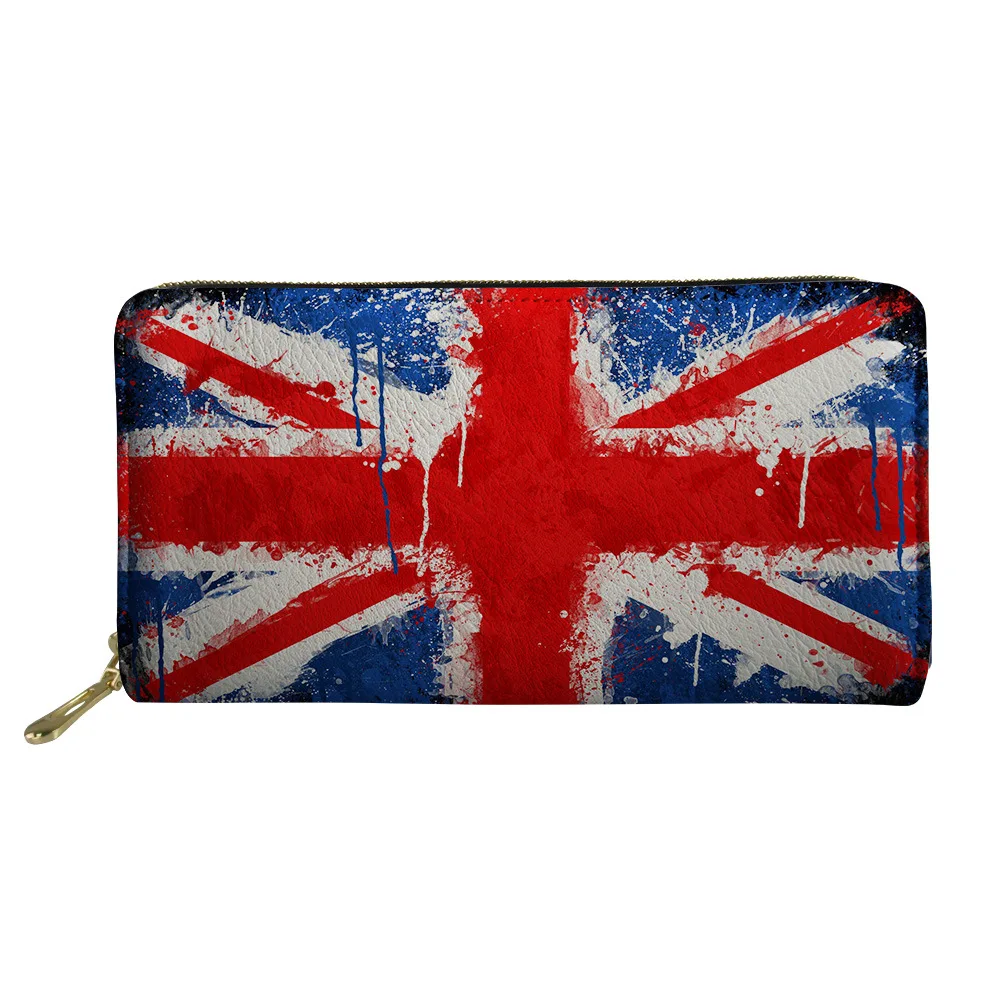 Trend Portable Pu Leather Wallet Women For Card Holder British and American flags Printed Customized Purses For Ladies Wallet
Trend Portable Pu Leather Wallet Women For Card Holder British and American flags Printed Customized Purses For Ladies Wallet