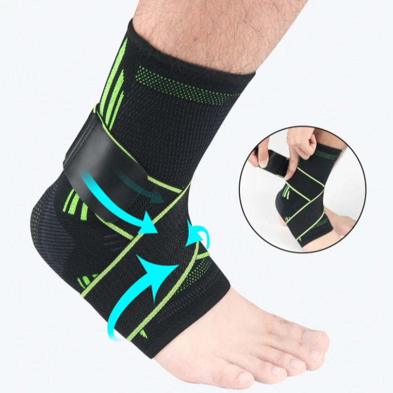 Breathable Nylon Flat Knitting Ankle Sleeve Elastic Ankle Support Suit For Running Injury, Green/orange/pink/gray
Breathable Nylon Flat Knitting Ankle Sleeve Elastic Ankle Support Suit For Running Injury, Green/orange/pink/gray