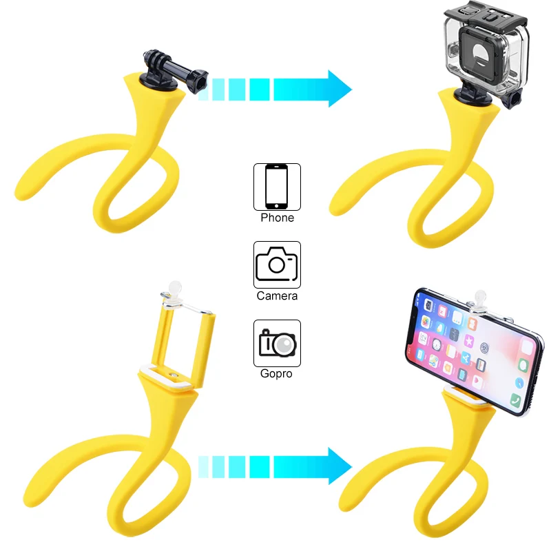 Multifunction Wireless Remote Mini Stabilize Monkey Flexible Selfie Stick Wireless Tripod Phone Holder for Smartphone Camera, White
Multifunction Wireless Remote Mini Stabilize Monkey Flexible Selfie Stick Wireless Tripod Phone Holder for Smartphone Camera, White