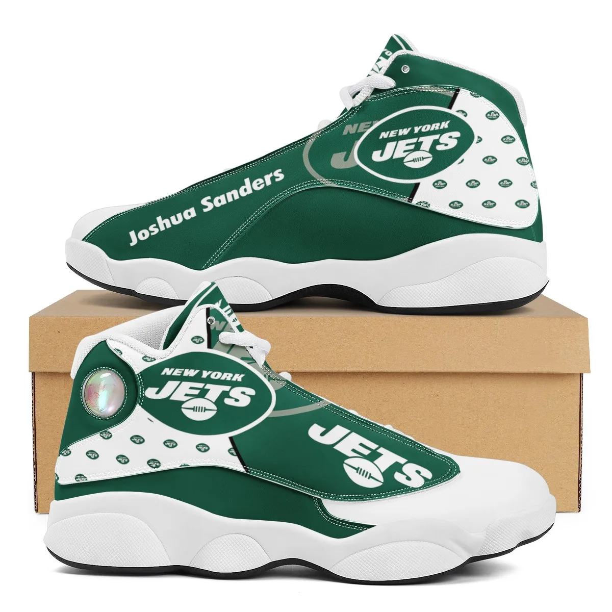Wholesale NFL Jets Custom Print Logo Design Sneakers Fashion Sport Sneaker Unisex Breathable Team Casual Shoes
Wholesale NFL Jets Custom Print Logo Design Sneakers Fashion Sport Sneaker Unisex Breathable Team Casual Shoes
