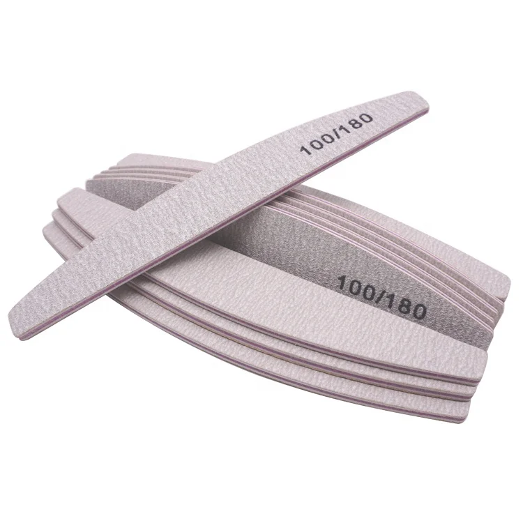 Professional 3 star quality grade common nail filer 100 180 half moon zebra grey pedicure manicure nail file
Professional 3 star quality grade common nail filer 100 180 half moon zebra grey pedicure manicure nail file