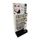 Unique retail store furniture display power bank paper box packaging stylish rotating acrylic jewellery floor