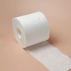 Free Sample Customized Label Soluble And Embossed 3 Ply Toilet Paper Roll