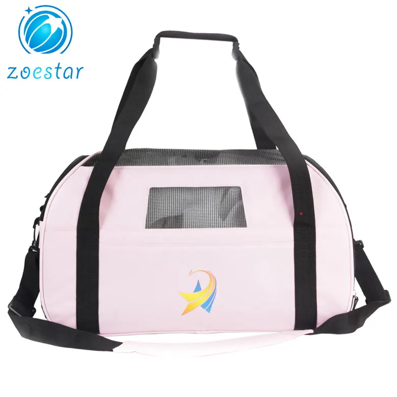 Pet Carrier Tote Bag with Shoulder Strap Soft Sides Travel Carrying Bag for Cat and Small Dog