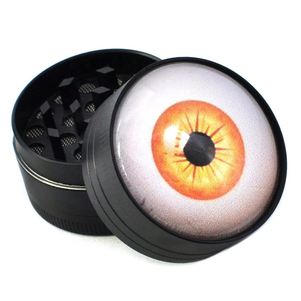 4-piece Dry Herb Grinder Diameter Zinc Alloy 3-layer Crystal Eye Style Grinder, Picture
4-piece Dry Herb Grinder Diameter Zinc Alloy 3-layer Crystal Eye Style Grinder, Picture