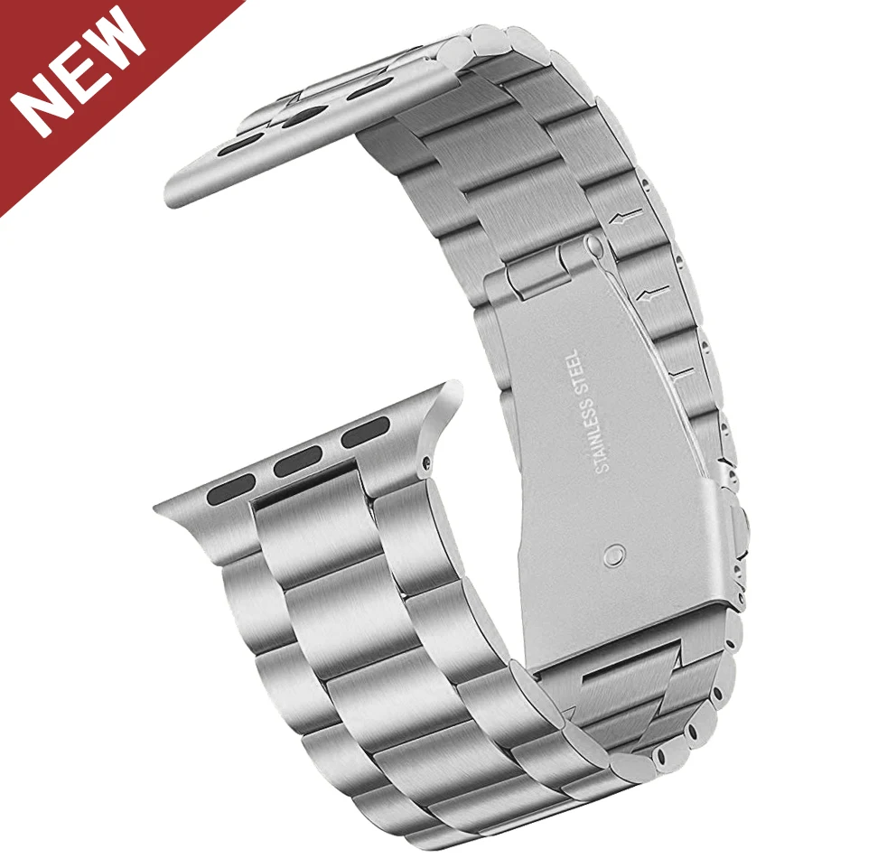 New High-quality Metal Solid Slim Stainless Steel apple Watch scale strap Bands For Apple Watch Series 1 2 3 4 5
New High-quality Metal Solid Slim Stainless Steel apple Watch scale strap Bands For Apple Watch Series 1 2 3 4 5