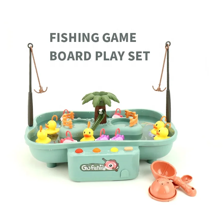 Kids Electric Water Table Fish Board Rotating Activity Toys Fishing Game with Music and Light
Kids Electric Water Table Fish Board Rotating Activity Toys Fishing Game with Music and Light