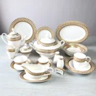 Eco-friendly Feature Dinnerware Sets Porcelain Dinner Set Bone China Tableware