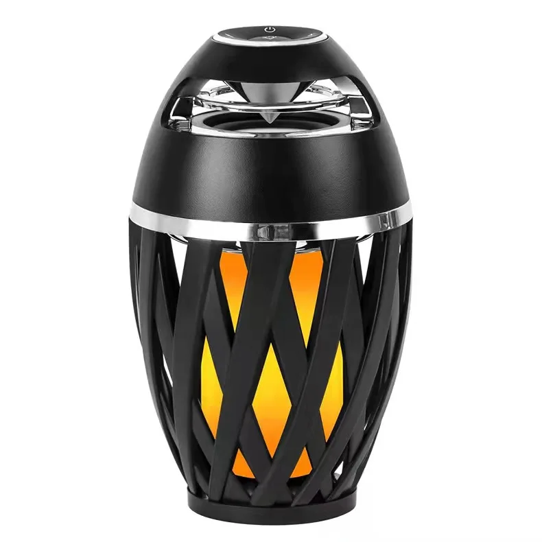 Hot Design Dynamic Flame Led Speakers Torch Atmosphere Outdoor Stereo Enhanced Bass Portable Outdoor Player Night Light Speaker
Hot Design Dynamic Flame Led Speakers Torch Atmosphere Outdoor Stereo Enhanced Bass Portable Outdoor Player Night Light Speaker